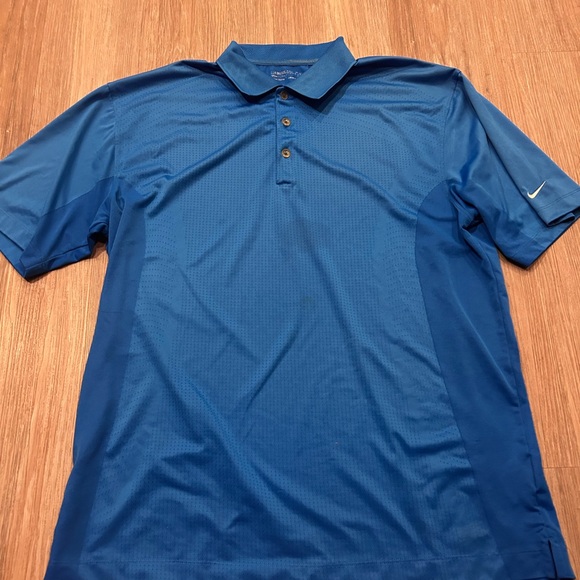 Nike Men's Royal Blue Polo Shirt - Picture 10 of 11